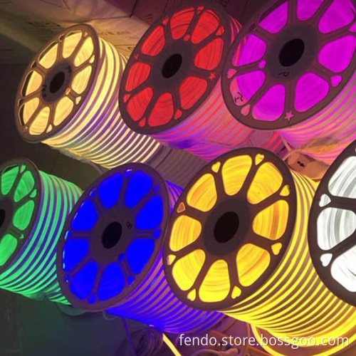 IP67 Waterproof 220V RGB Smart Neon Rope Light Strip (5050) - Indoor/Outdoor